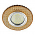 Встраиваемый светильник Fametto Luciole DLS-L143 Gu5.3 Glassy/Gold