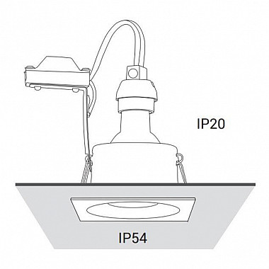 Встраиваемый светильник Nowodvorski Delta 8370