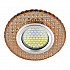 Встраиваемый светильник Fametto Luciole DLS-L143 Gu5.3 Glassy/Light Tea