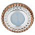 Встраиваемый светильник Fametto Luciole DLS-L132 GU5.3 Chrome/Brown
