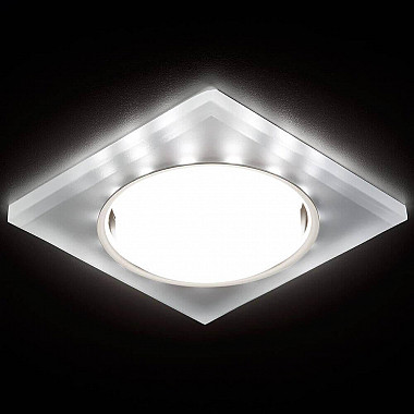 Встраиваемый светильник Ambrella light GX53 LED G215 CH/WH