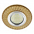 Встраиваемый светильник Fametto Luciole DLS-L144 Gu5.3 Glassy/Gold