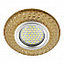 Встраиваемый светильник Fametto Luciole DLS-L144 Gu5.3 Glassy/Gold