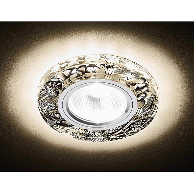 Встраиваемый светодиодный светильник Ambrella light Led S223 W/CH/WA