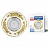 Встраиваемый светильник Fametto Arno DLS-A105 GU5.3 Chrome/White+Gold