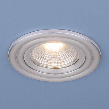 Встраиваемый светодиодный светильник Elektrostandard 9902 LED 3W COB SL серебро 4690389106118
