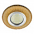 Встраиваемый светильник Fametto Luciole DLS-L135 Gu5.3 Glassy/Gold