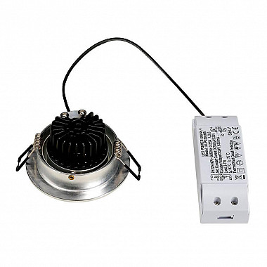 Встраиваемый светодиодный светильник SLV New Tria Led DL Round Set 113906
