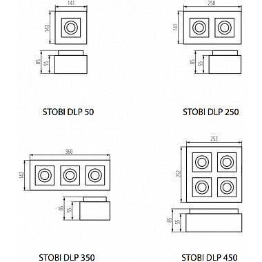 Точечный светильник STOBI 26830