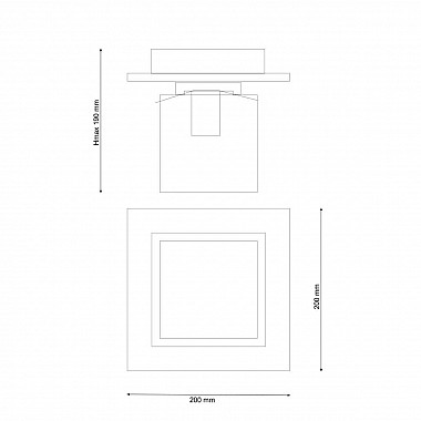 Потолочный светильник Lucia Tucci Natura 084.1