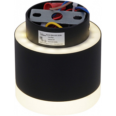 Точечный светильник 53004-9.5-001IL GX53+LED3W BK