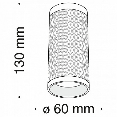 Точечный светильник Alfa C036CL-01G