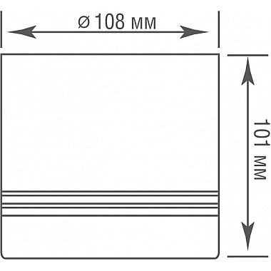 Точечный светильник Barell DL18483R15W1W IP44
