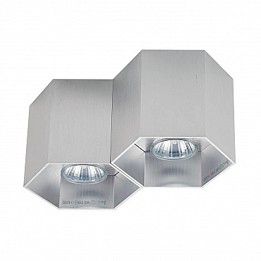 Потолочный светильник Zumaline Polygon cl2 20036-AL
