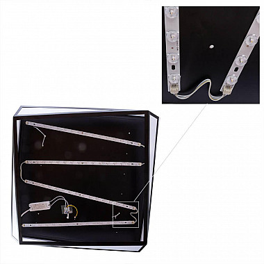 Потолочный светодиодный светильник Arte Lamp Multi-Piazza A1930PL-1BK