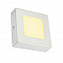 Потолочный светодиодный светильник SLV Senser Square 162963