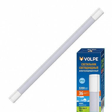 Потолочный светодиодный светильник Volpe ULT-Q218 36W/DW IP65 White UL-00002582
