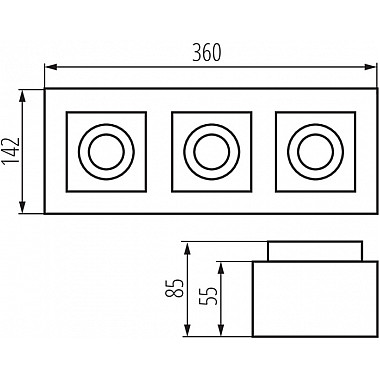 Точечный светильник STOBI 26835