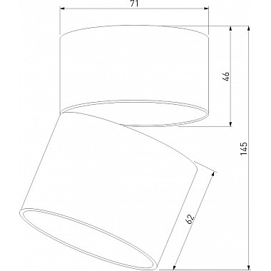 Точечный светильник Rolly 25112/LED