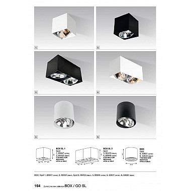 Потолочный светильник Zumaline Box 50631