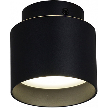 Точечный светильник 53006-9.5-001IL GX53+LED3W BK