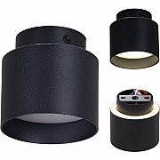 Точечный светильник 53006-9.5-001IL GX53+LED3W BK