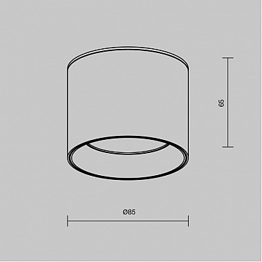 Точечный светильник Glam C096L-GX53-WBS