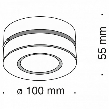 Точечный светильник Alivar C022CL-L12W