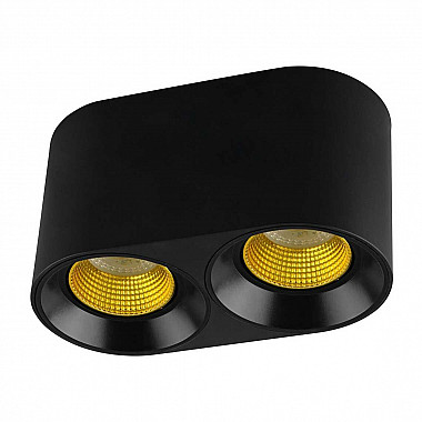 Потолочный светильник Denkirs DK3020BYE DK3096-BK+YE