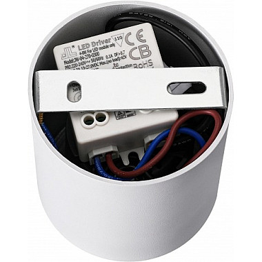Точечный светильник Metrica 108-7W-D80-3000K-24DG-WH
