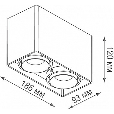 Точечный светильник Lumme DL18611/02WW-SQ White