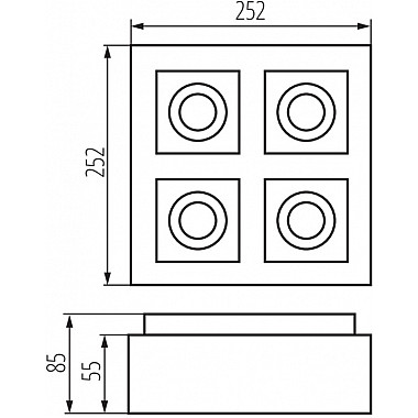 Точечный светильник STOBI 26837