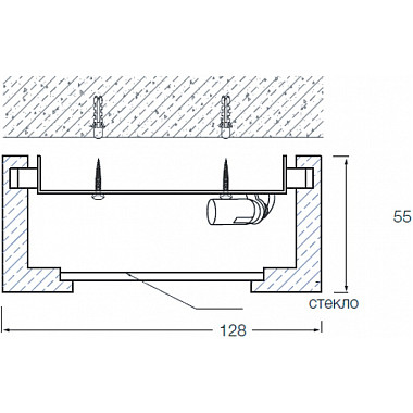 Точечный светильник Downlight DL218G/1