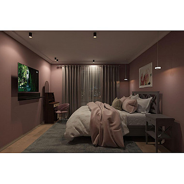 Накладной светодиодный светильник Denkirs DK4017-BG