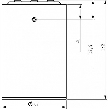 Точечный светильник Luna 348057