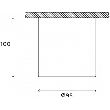 Точечный светильник Essence HSBL_0108