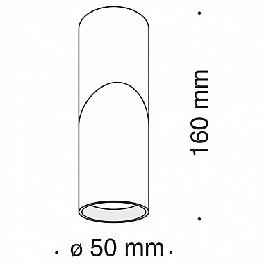 Точечный светильник Dafne C027CL-L10B