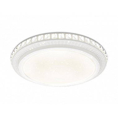 Потолочный светодиодный светильник Ambrella light Orbital Crystal FF91