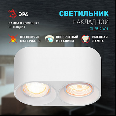 Точечный светильник OL25-2 WH