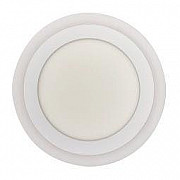 Потолочный светодиодный светильник Elvan 500-RD-18+6 White