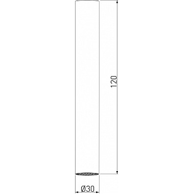 Точечный светильник Pika 25031/LED 6W 4200K латунь