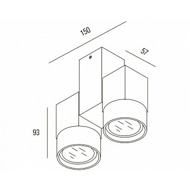 Точечный светильник DL18435 DL18435/12WW-White
