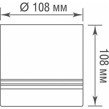 Точечный светильник Barell DL18483R15W1B