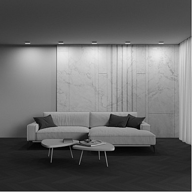 Точечный светильник Basis C068CL-12W3-6K-W