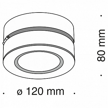 Точечный светильник Treviso C023CL-L20B