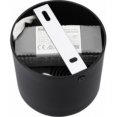 Точечный светильник Metrica 113-12W-D100-3000K-24DG-BK