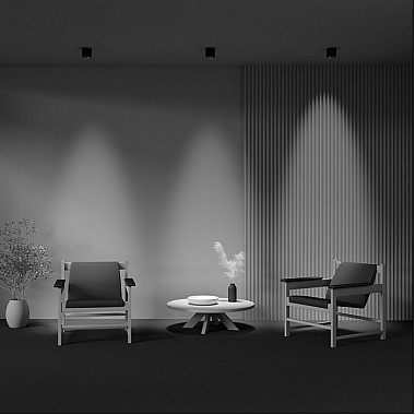 Точечный светильник Lens C217CL-15W4K-B