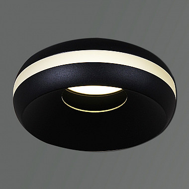 Точечный светильник 16074-9.5-001QR MR16 BK