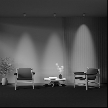 Точечный светильник Lens C217CL-15W4K-W