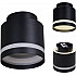 Точечный светильник 53001-9.5-001IL GX53+LED3W BK